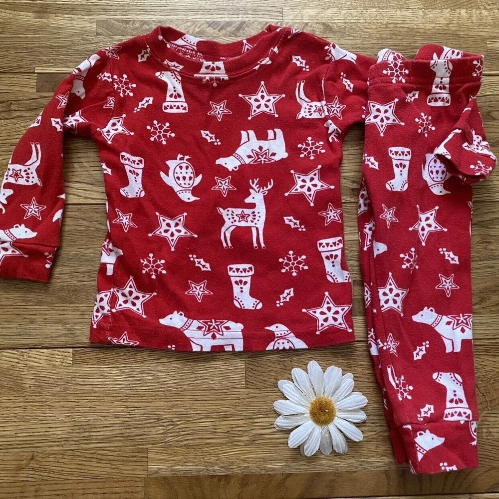 Carter's‎ Christmas Pajamas Size 6 Months